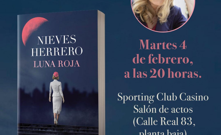 Nieves Herrero presenta este martes su nuevo libro en la librería Arenas