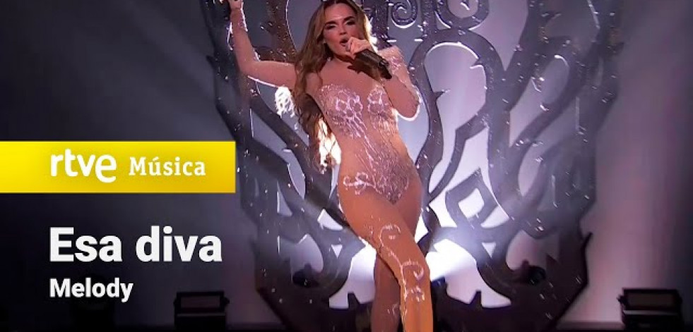 Melody, 'Esa diva' que va de los gorilas a Eurovisión