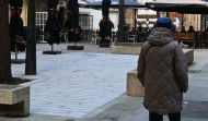 La plaza de la Cormelana ya luce su nueva imagen