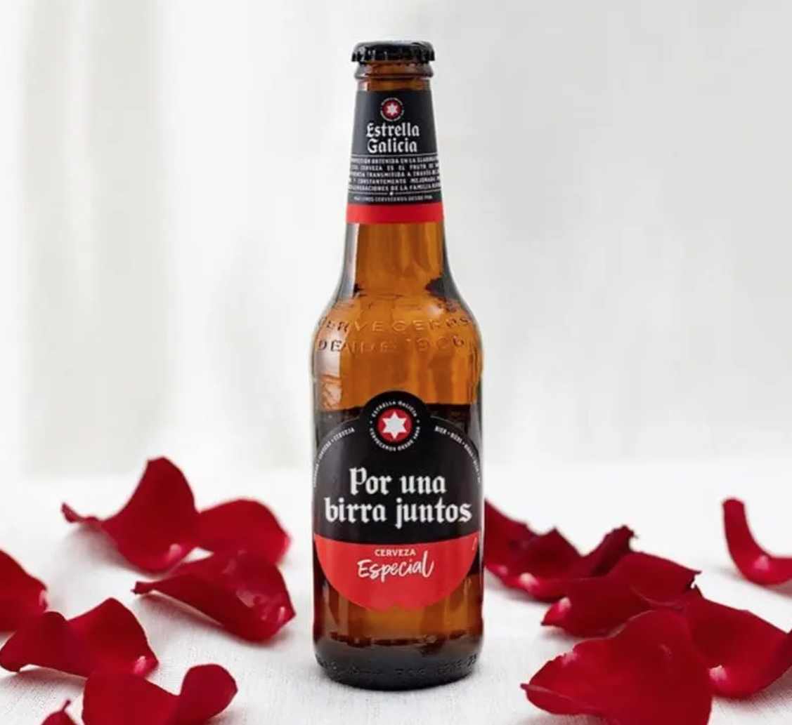 Estrella Galicia San Valentiu0301n 