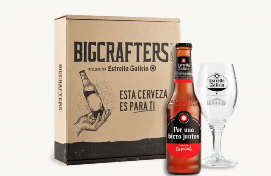 “Por una birra juntos”, la nueva propuesta de Estrella Galicia para regalar este San Valentín