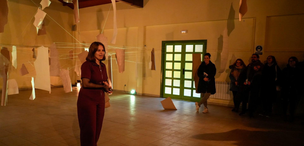 Presentado en el Jardín Botánico de O Burgo el proyecto de teatro y costura ‘Punto en Boca’