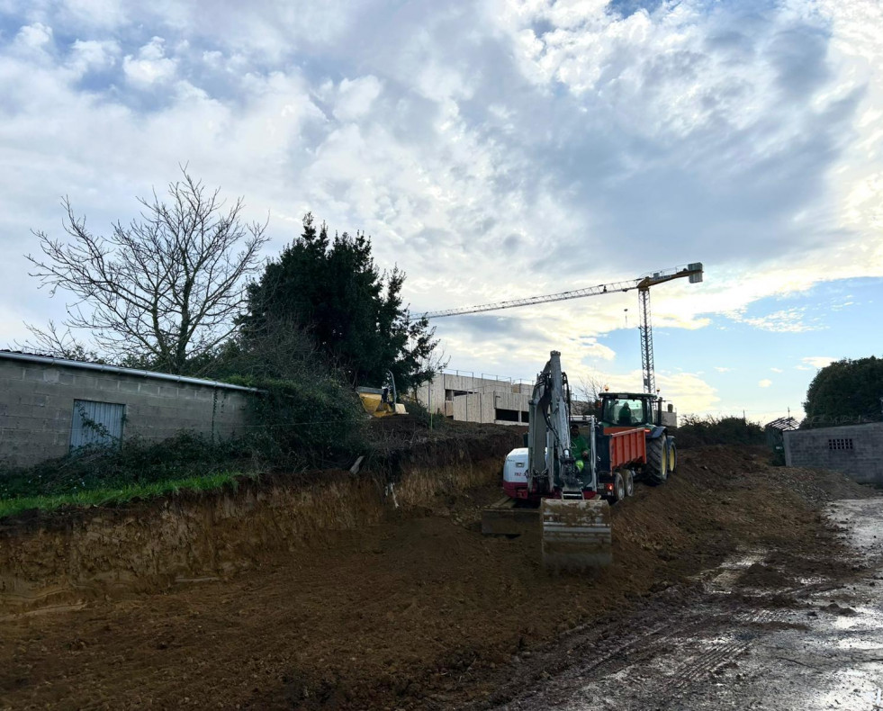Obras accesos centro salud