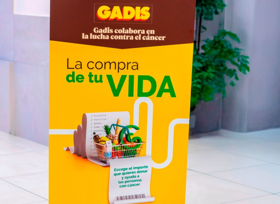 Los clientes de Gadis donan más de 30.000 euros a la Asociación Española contra el Cáncer