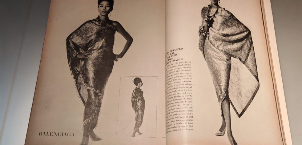 El proyecto gallego Guardarropas Archivos Colecciones homenajea a Balenciaga en Milán