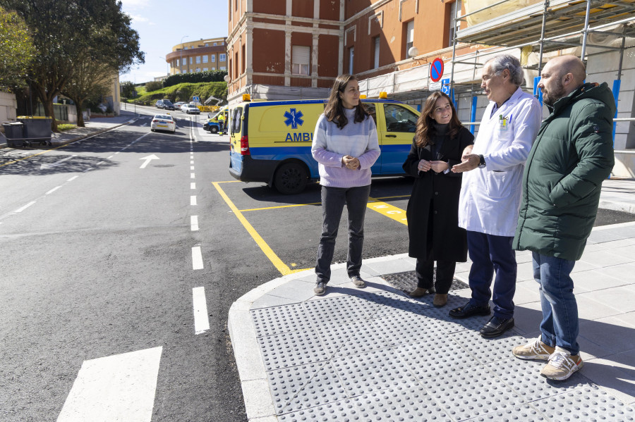 El Oncológico de A Coruña estrena sus nuevos accesos