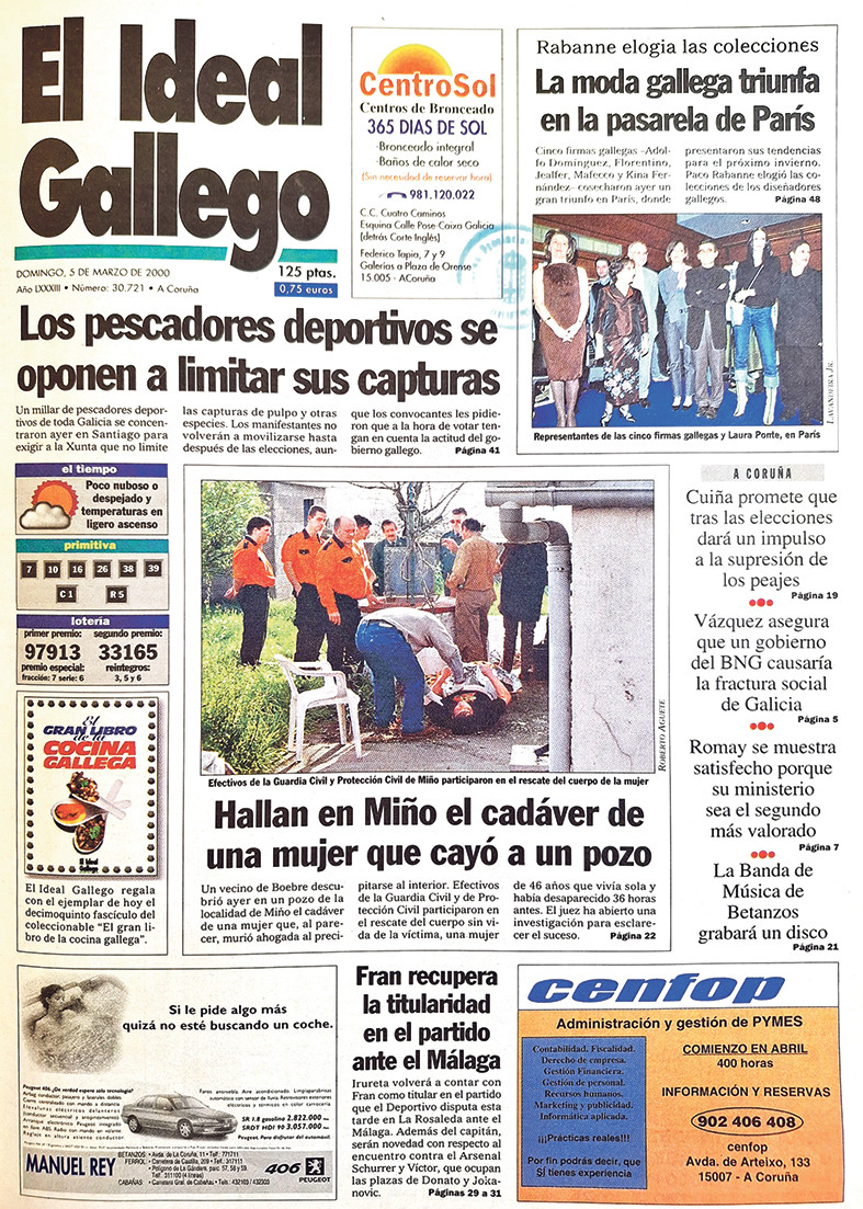 Portada 05 marzo 2000