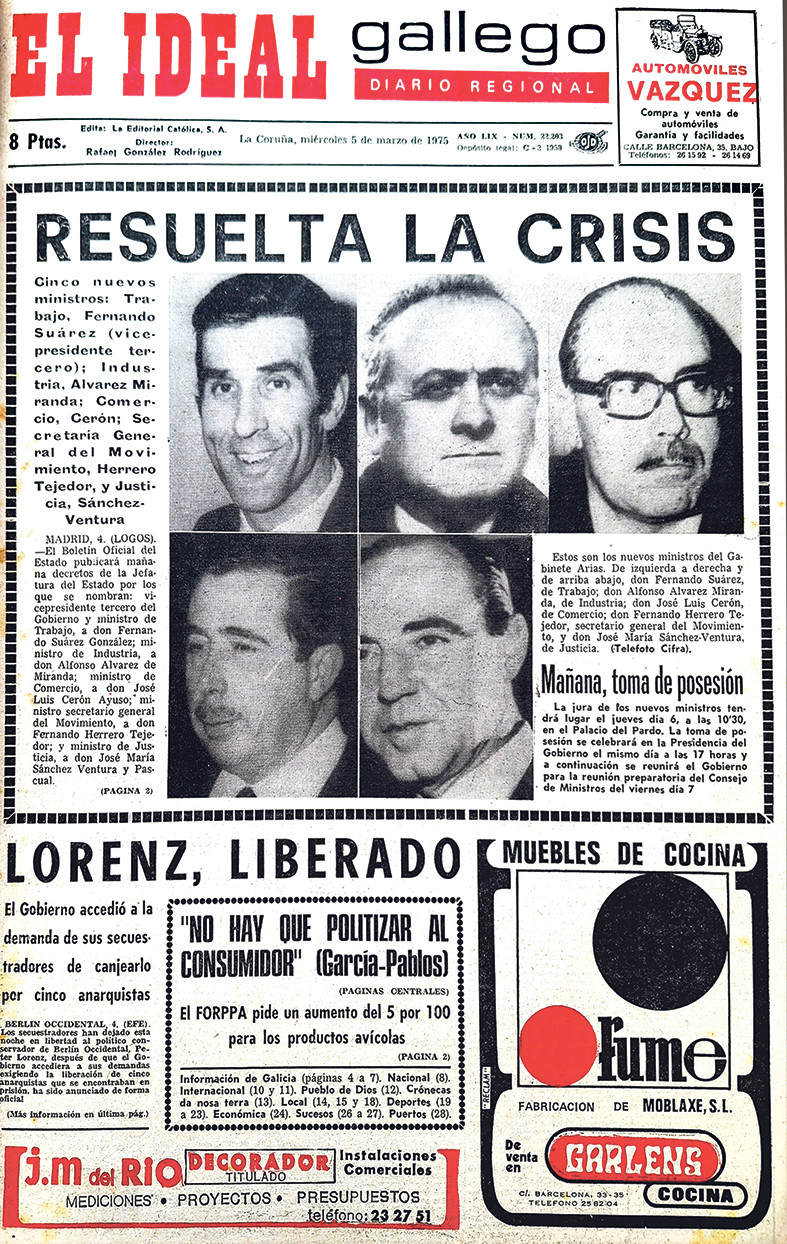 Portada 05 marzo 1975