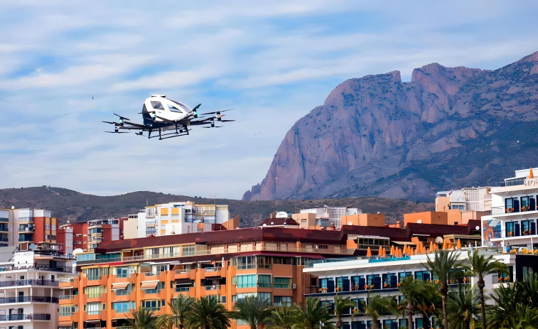 El primer vuelo europeo de aerotaxi no tripulado lleva firma coruñesa