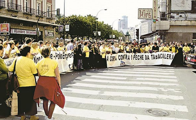 Hace 25 años | La plantilla de Tabacalera reanuda las movilizaciones para evitar el cierre