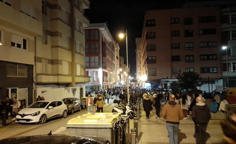 El ruido se incrementa en el centro mientras baja en el resto de A Coruña