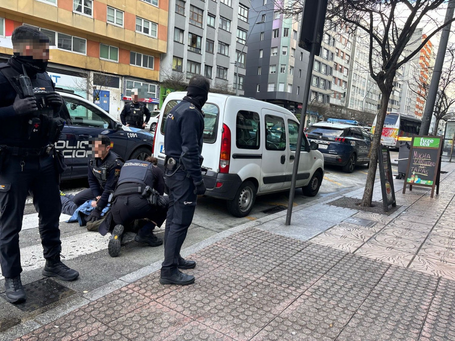 La Policía detiene a un conductor temerario en A Coruña