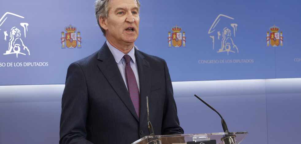 Feijóo habla de 