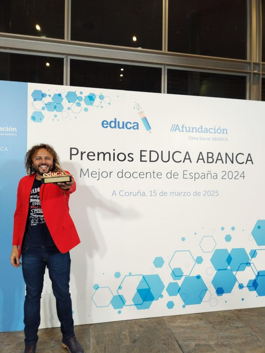 El profesor de la UDC Jakson Soares, séptimo mejor docente universitario de España