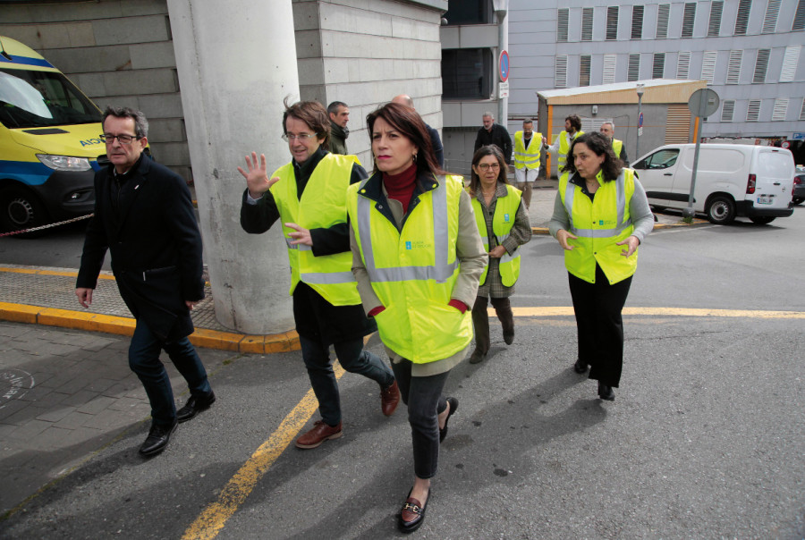 La Xunta inicia las tareas para demoler el antiguo Hotel de Pacientes del Chuac