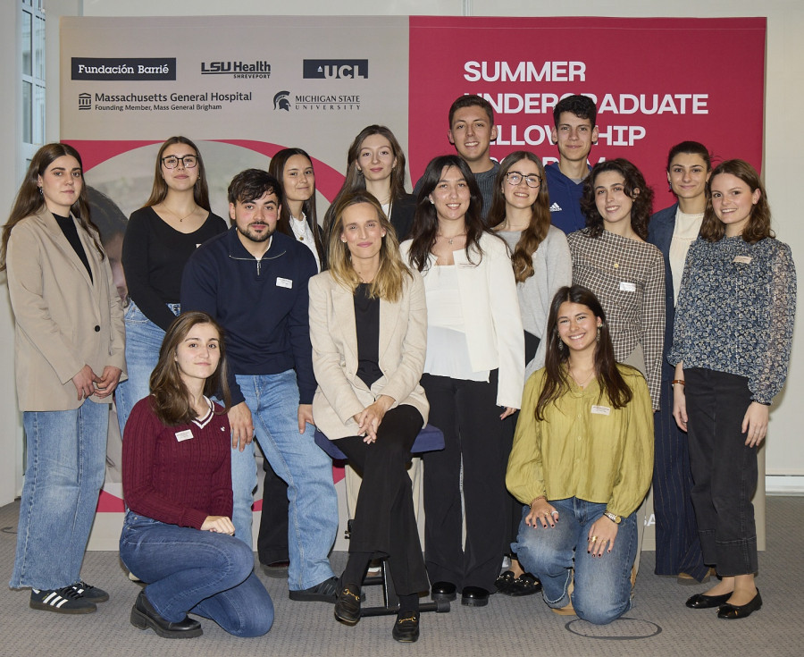 Dos estudiantes de A Coruña y una de Culleredo investigarán en el extranjero con las becas de la Fundación Barrié