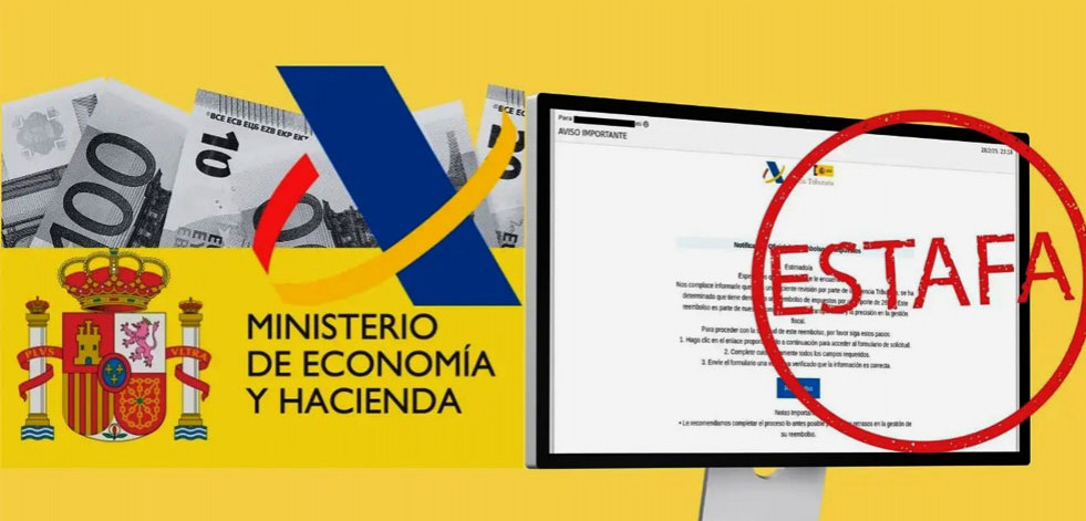 Cuidado con estas supuestas notificaciones de la Agencia Tributaria, son phishing
