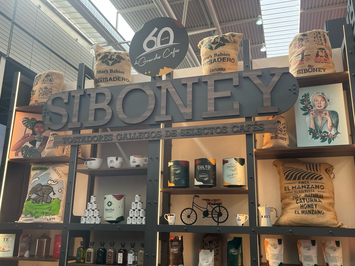 Parte del stand de Siboney en el Galicia Fou0301rum Gastronou0301mico