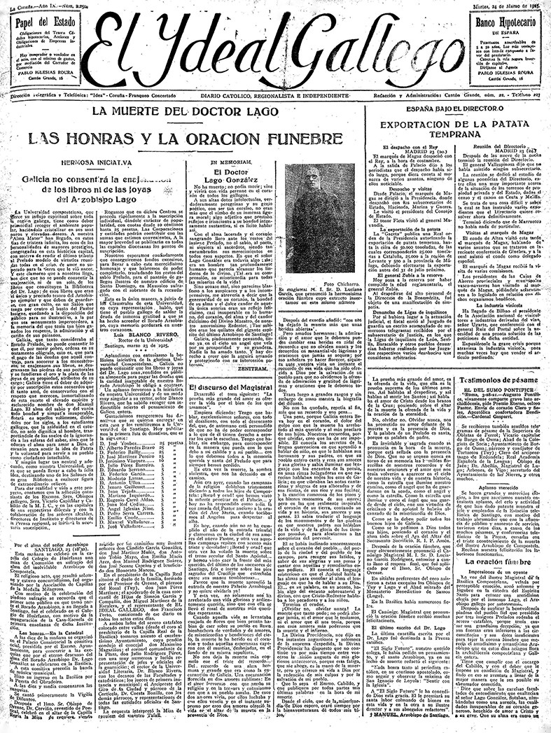 Portada 24 marzo 1925