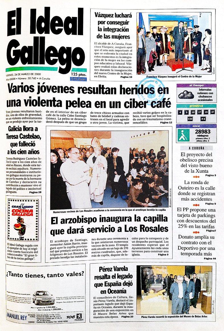Portada 24 marzo 2000