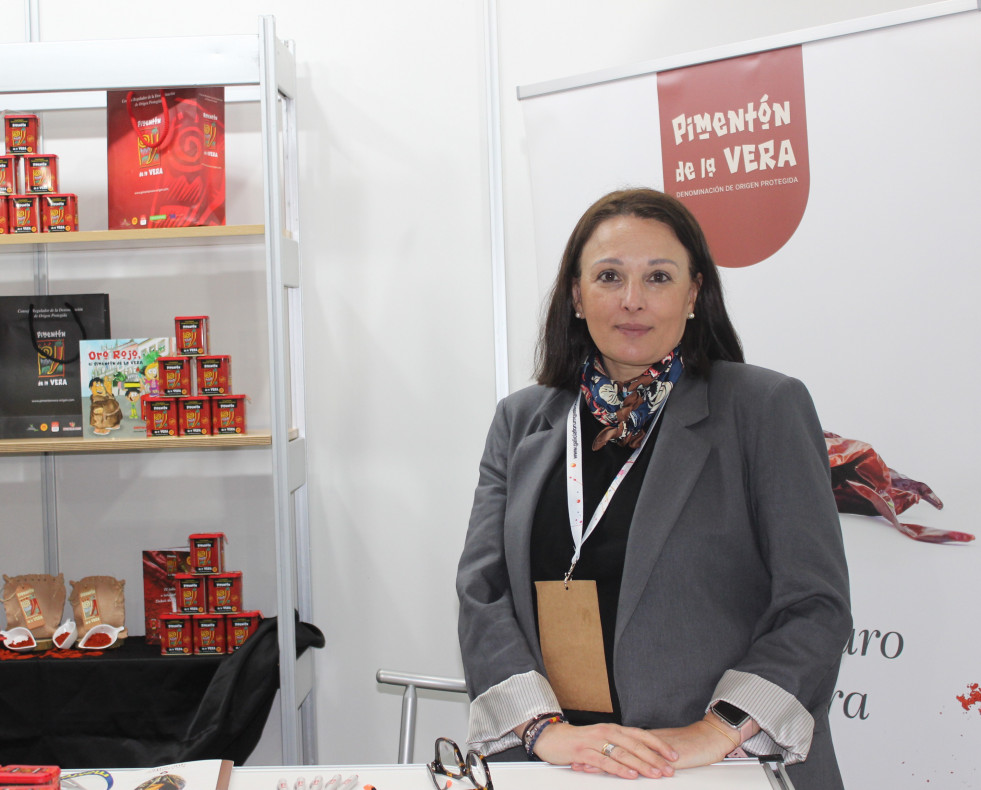 Pilar Díaz Flores, directora de la Denominación de Origen Pimentón de la Vera