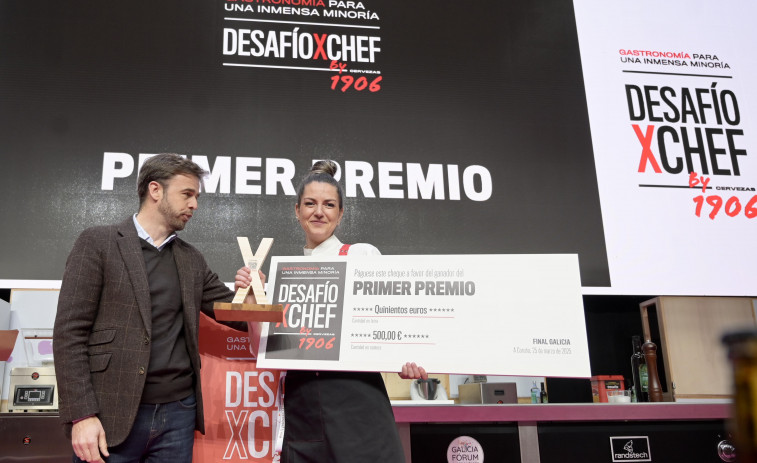 Fátima Olga Otero, del Paprica de Lugo, gana la gran final del Desafío XChef de Cervezas 1906