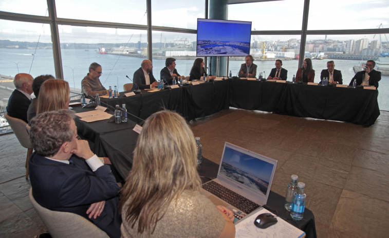 La economía azul  destaca en el primer  taller de Coruña Marítima