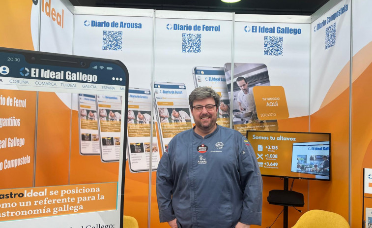 Álvaro Victoriano, chef y presidente de Coruña Cociña: 