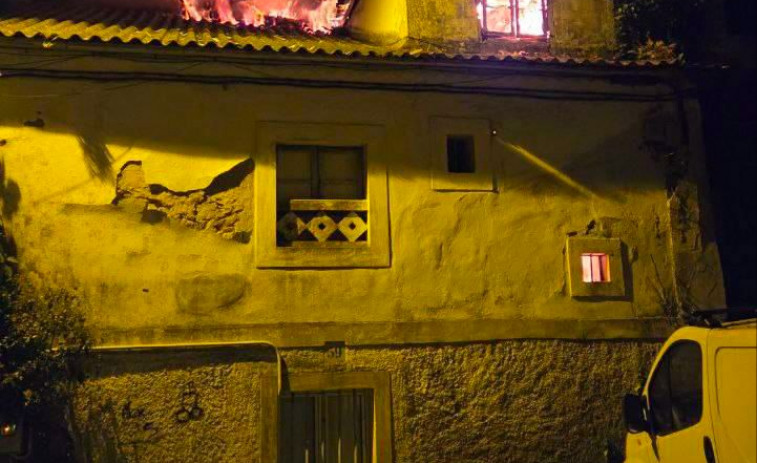 Una casa de Culleredo arde dos veces en menos de una semana