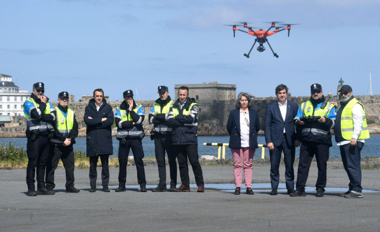 El Puerto de A Coruña usará drones para mejorar la seguridad y el control de las operaciones