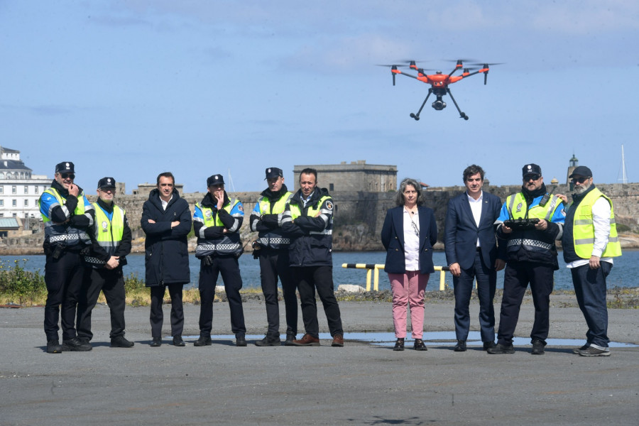 El Puerto de A Coruña usará drones para mejorar la seguridad y el control de las operaciones