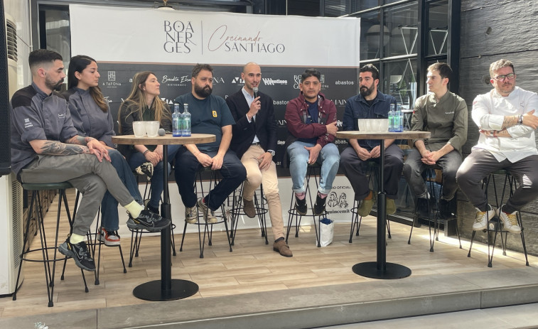 8 chefs se unen en el proyecto colaborativo “Cocinando Santiago” para reivindicar la cocina compostelana