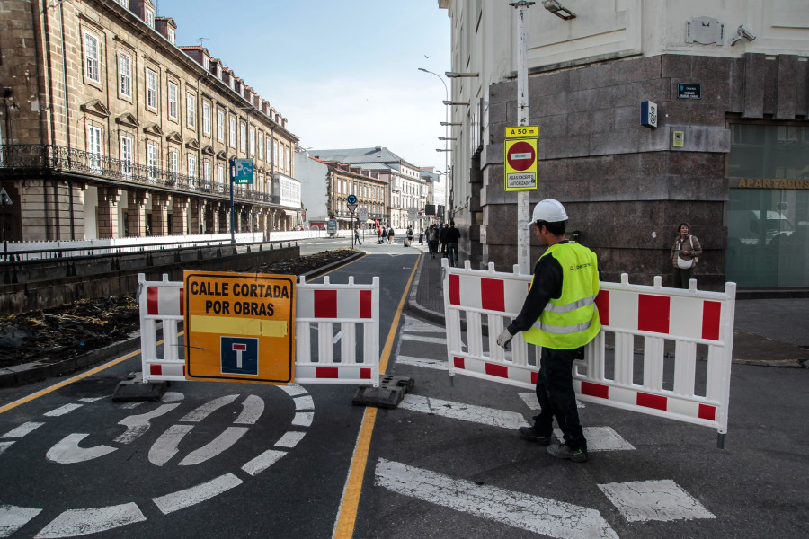 La avenida de la Marina está cortada: ¿dónde cojo mi autobús?