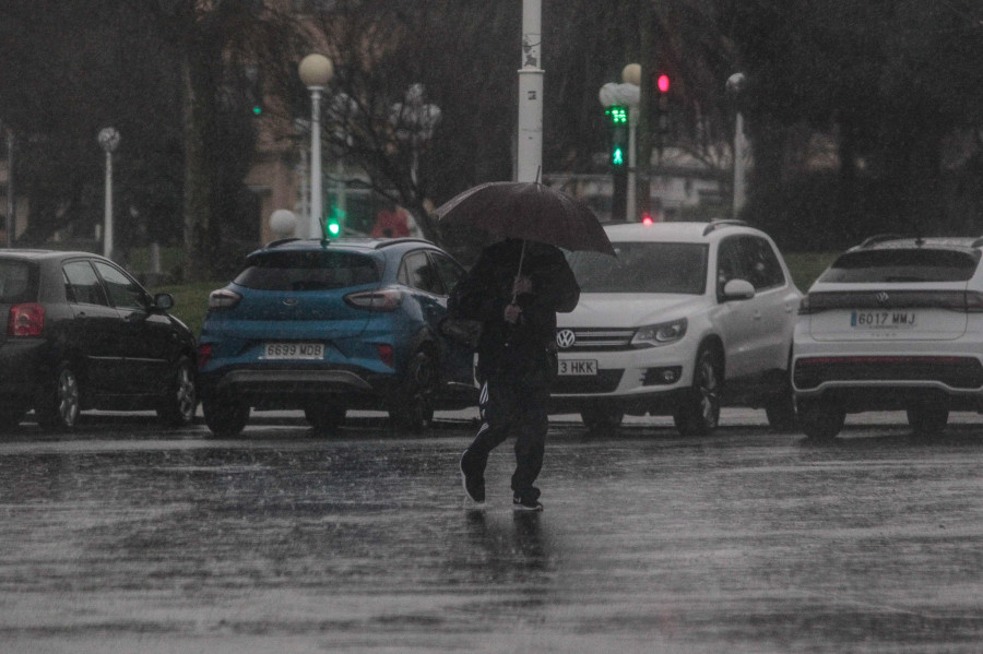 A Coruña se prepara para la primera tormenta de primavera