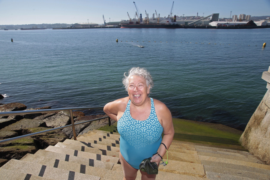 Rosa Sánchez, una de las sirenas de O Parrote: “Nuestra historia es la historia de A Coruña”