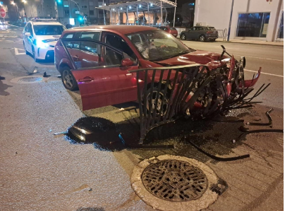 Accidente en Culleredo tras una persecuciu00f3n (2)