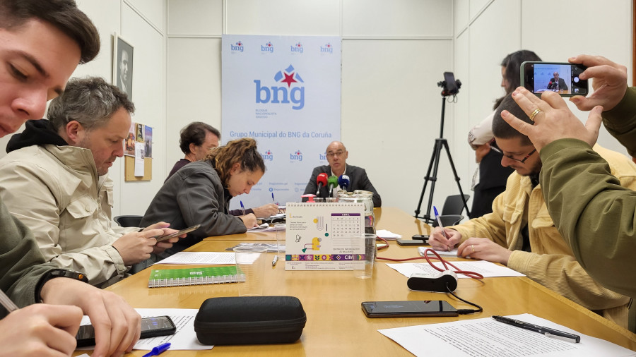 El BNG presenta sus principales aportaciones al documento inicial del Proyecto Coruña Marítima