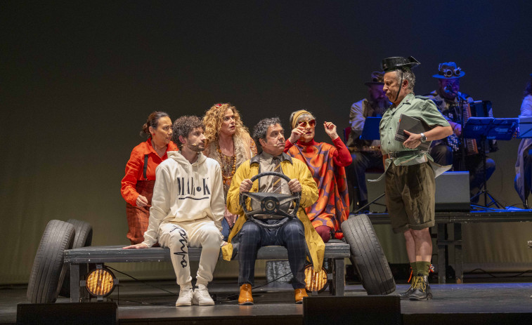 ‘Iribarne’, de ButacaZero, a gran gañadora na festa do teatro galego dos María Casares