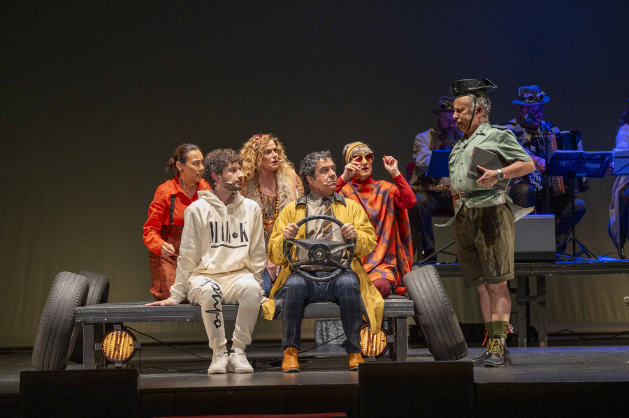 ‘Iribarne’, de ButacaZero, a gran gañadora na festa do teatro galego dos María Casares
