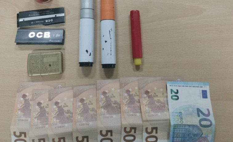 Detenido en Cedeira tras ser interceptado con droga en su vehículo