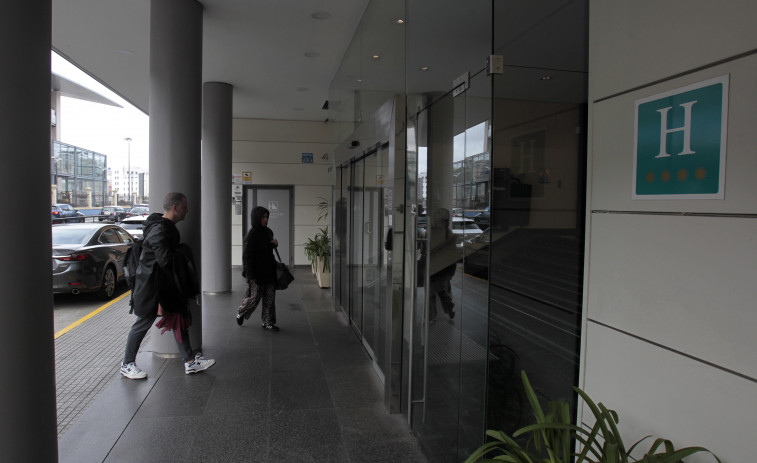 Los hoteles de A Coruña tuvieron luz, pero muchos turistas no llegaron a su destino