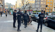 Impresionante despliegue policial por una pelea en la ronda de Outeiro de A Coruña