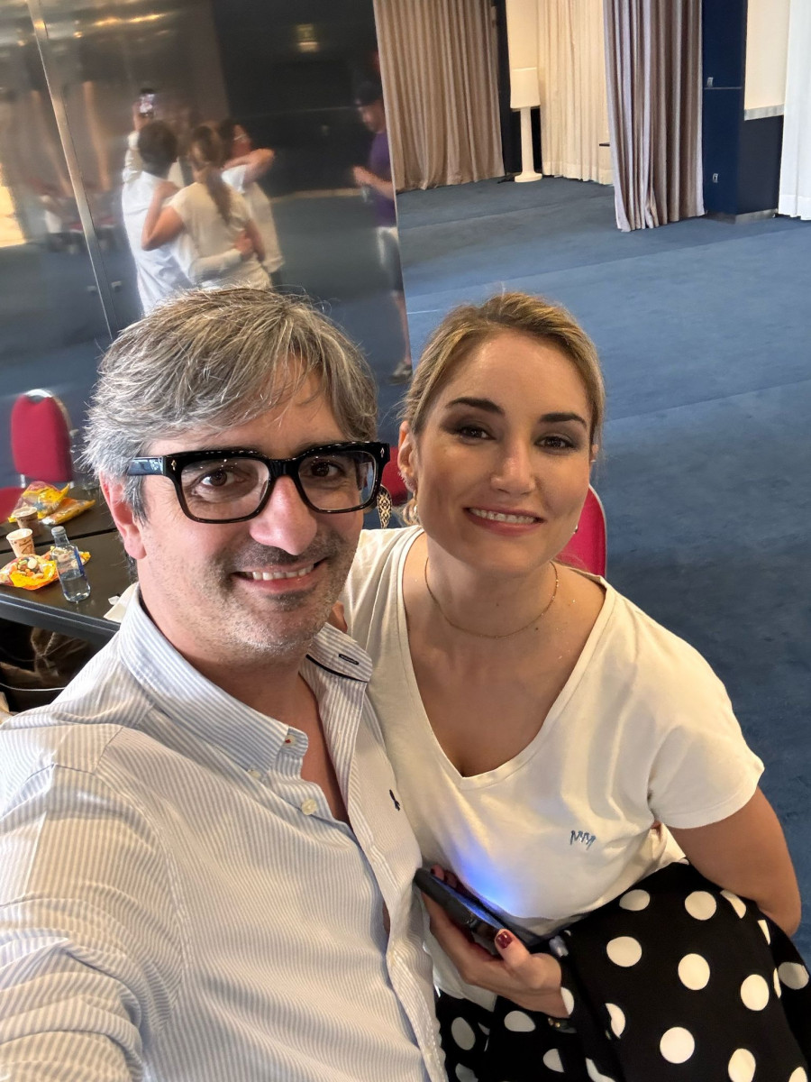 Alba Carrillo y Diego González Rivas, la pareja televisiva que revoluciona A Coruña
