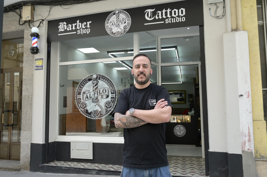 Os Mallos, ‘al filo’ de la belleza: el barrio acoge a una nueva barbería  y estudio de tatuajes