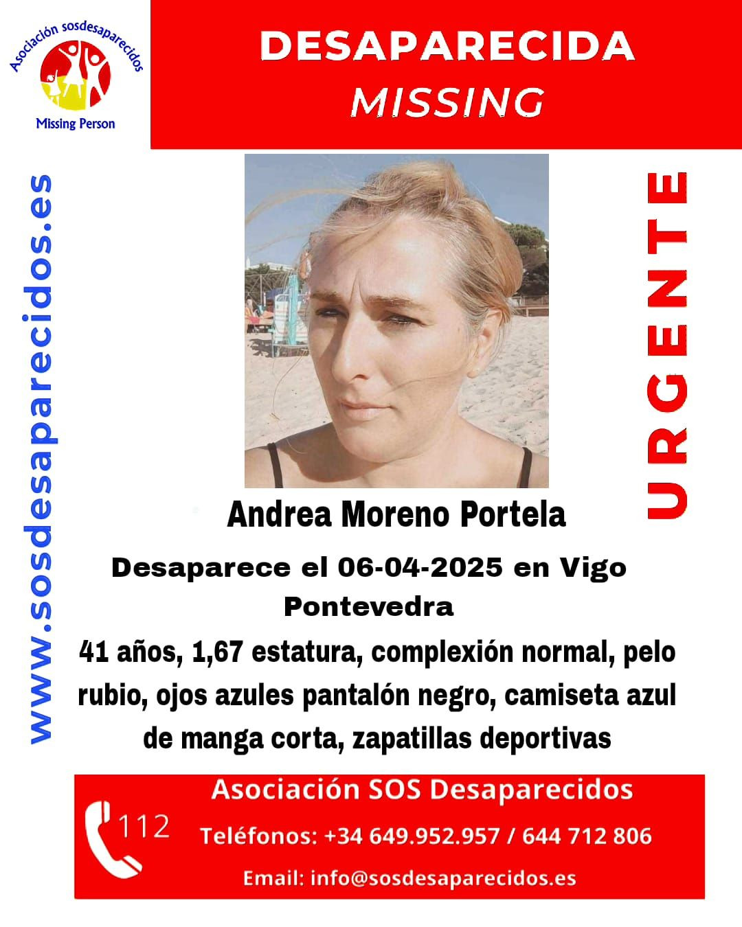 Andrea sos desaparecidos