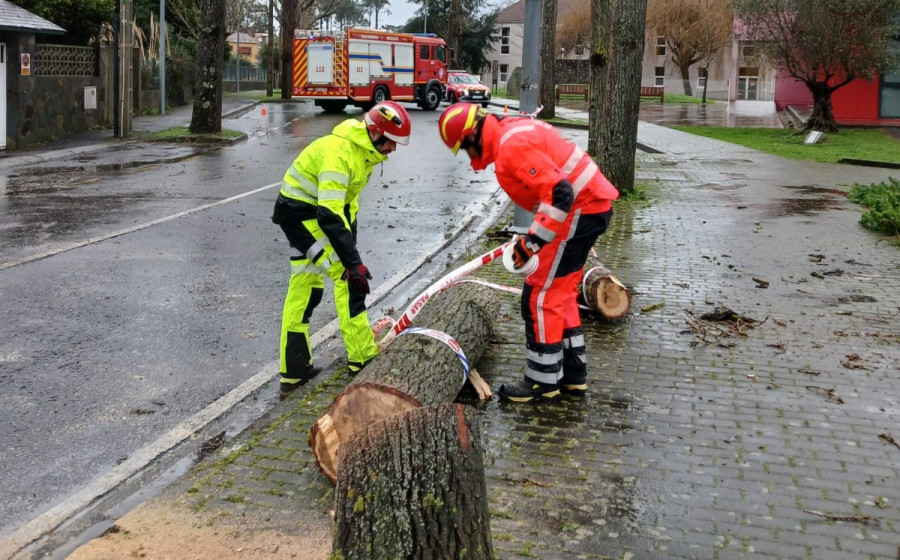 La labor del Servicio Municipal de Emergencias de Oleiros: 148 intervenciones en los primeros tres meses de 2025