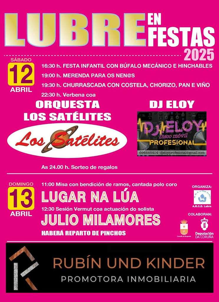 Festas de Lubre 2025 en Bergondo