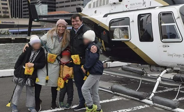El español Agustín Escobar y su familia, muertos en el accidente de helicóptero ocurrido en Nueva York