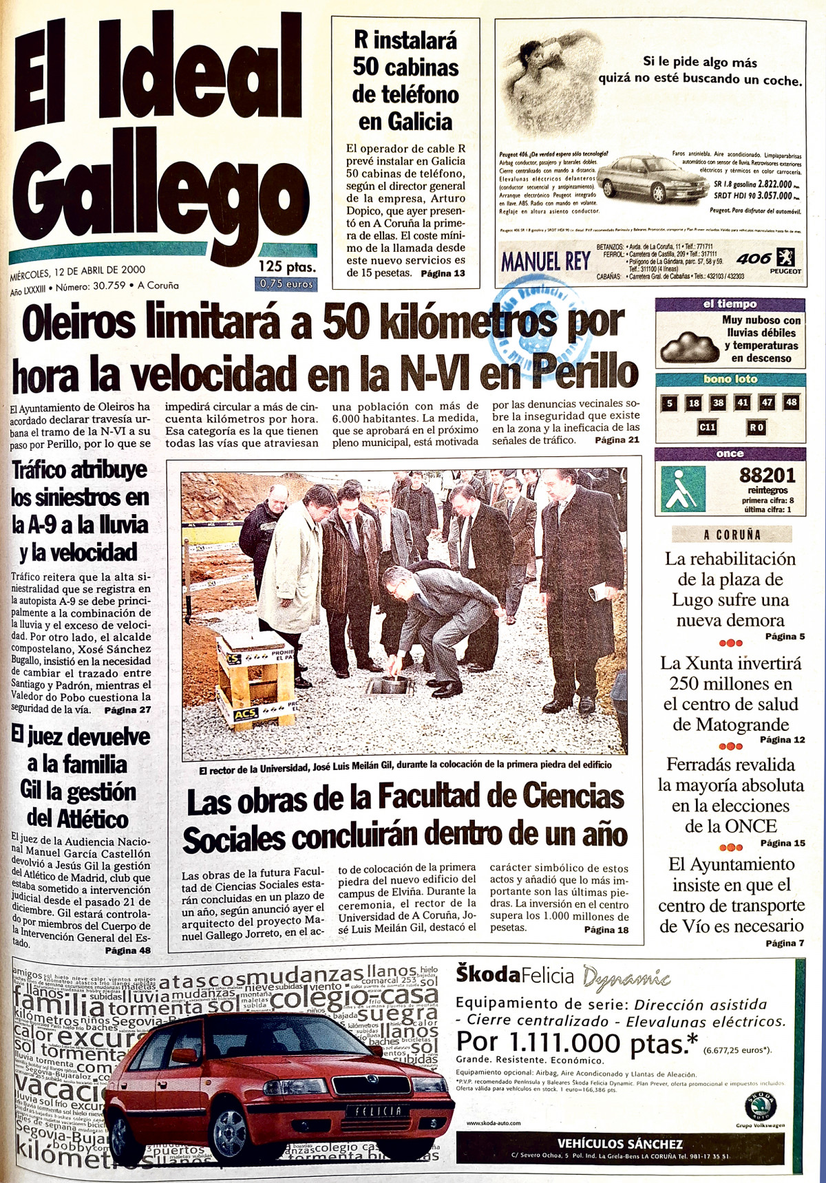 Portada 12 abril 2000