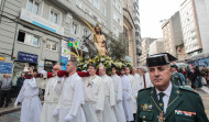 La procesión de La Borriquilla, protagonista del Domingo de Ramos en A Coruña